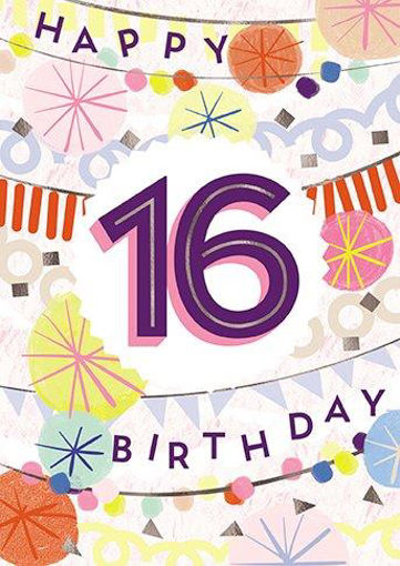 Picture of 16TH BIRTHDAY CARD